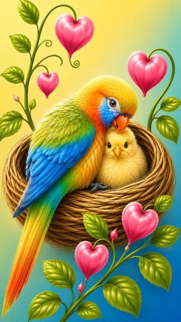 Decorative coloring artwork sample